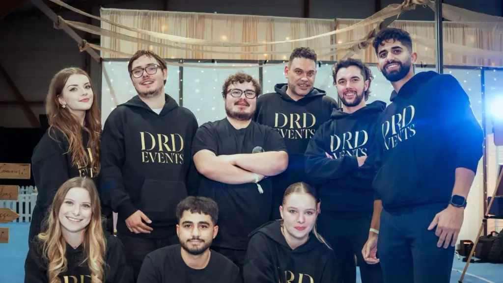 L'équipe DRD Events au complet